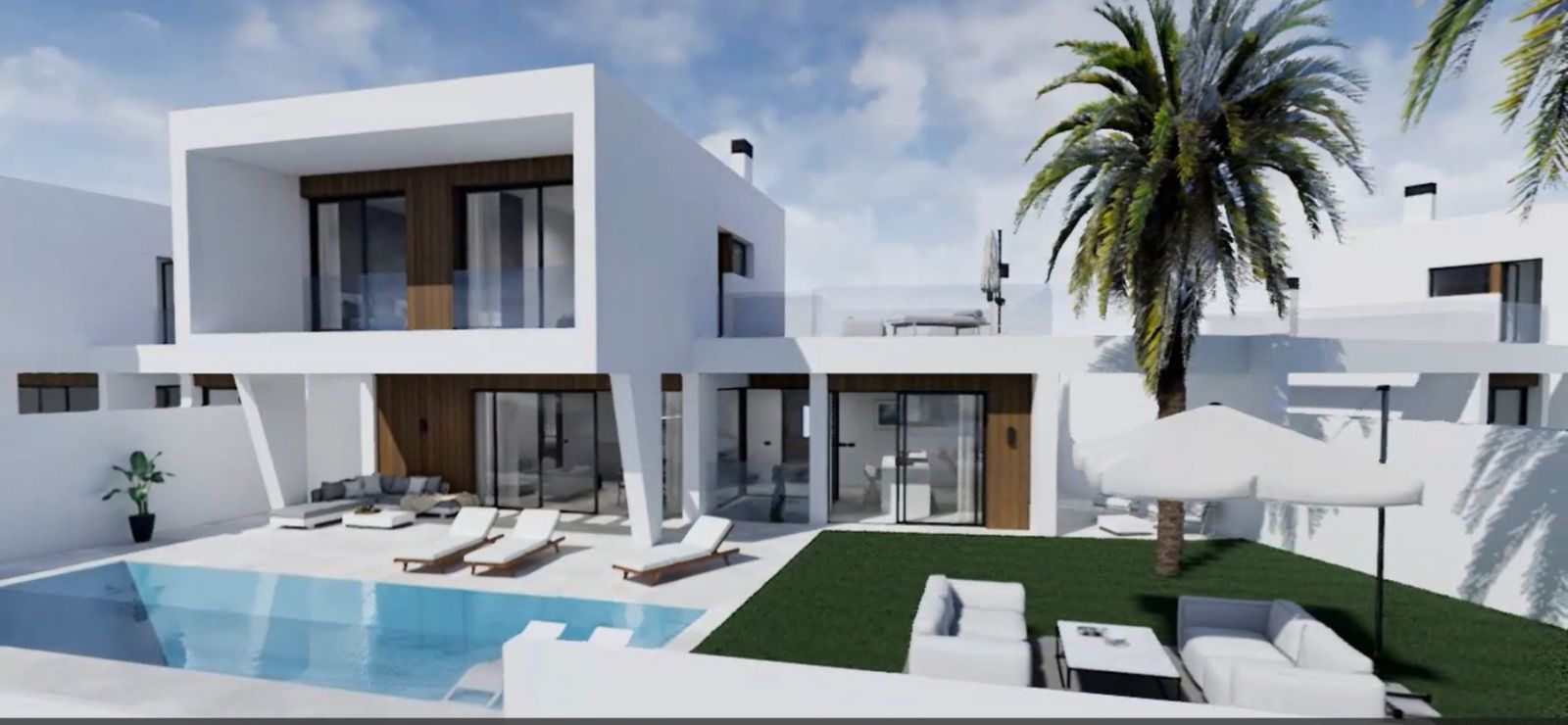 04 modern white villa pool