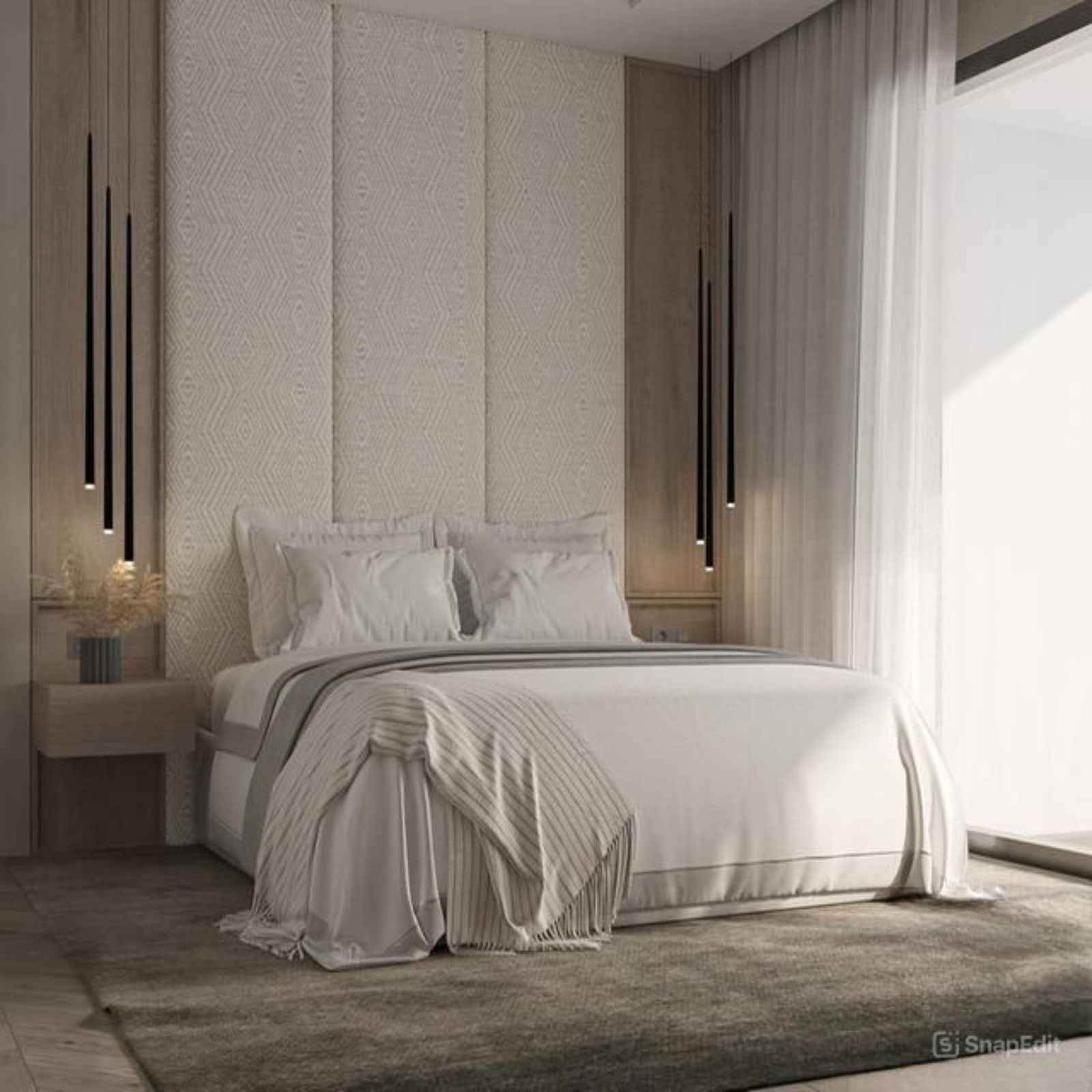 12 luxury bedroom with city view